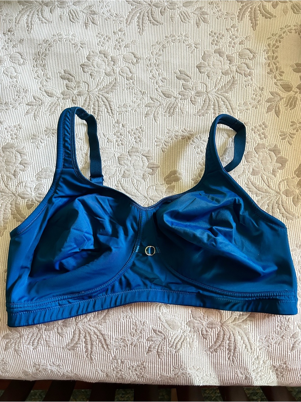 Avenue Teal Blue Wireless Support Bra